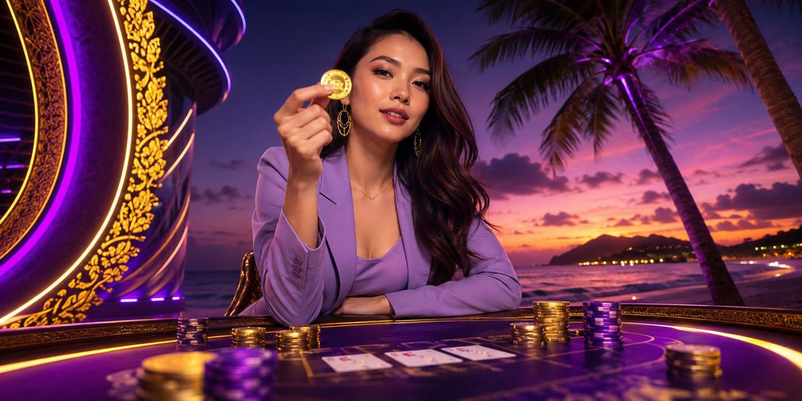 Pemain menikmati permainan baccarat di life360
